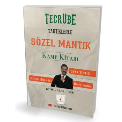 Pelikan Yayınevi Tecrübe Serisi Rüştü Hoca İle Sözel Mantık Kamp Kitabı