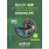 Polimat Yayınları Back-Up AYT Türk Dili ve Edebiyatı  Sosyal Bilimler 1 Denemeleri