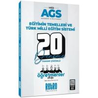 Retro Yayıncılık 2025 MEB AGS Eğitimin Temelleri ve Türk Milli Eğitim Sistemi Öğretmenler Ekibi 20 Deneme