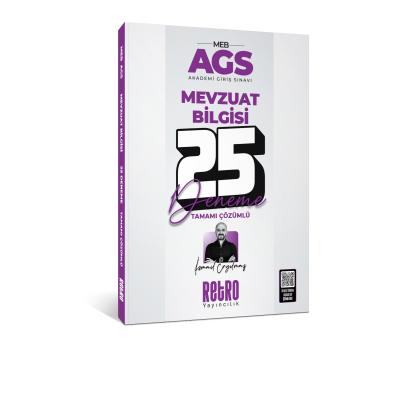 Retro Yayıncılık MEB AGS Mevzuat Bilgisi 25 Deneme