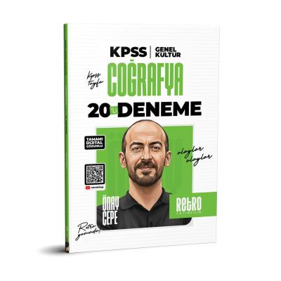 Retro Yayıncılık KPSS Genel Kültür Coğrafya 20 Deneme