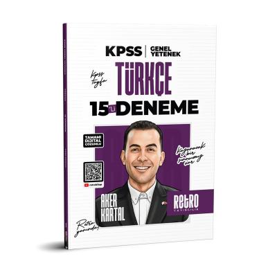 Retro Yayıncılık KPSS Genel Yetenek Türkçe 15 Deneme
