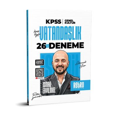 Retro Yayıncılık KPSS Genel Kültür Vatandaşlık 26 Deneme