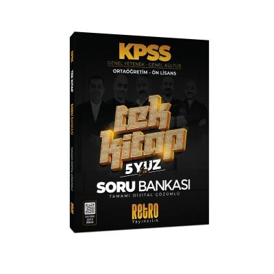 Retro Yayıncılık  KPSS Ortaöğretim  Ön Lisans Tek Kitap Soru Bankası