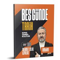 Retro Yayıncılık KPSS Genel Kültür Tarih Beş Günde Kamp Kitabı