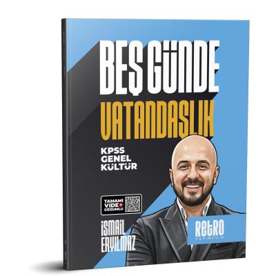 Retro Yayıncılık KPSS Genel Kültür Vatandaşlık Beş Günde Kamp