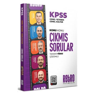Retro Yayıncılık KPSS Genel Yetenek Genel Kültür Konu Konu Çıkmış Sorular