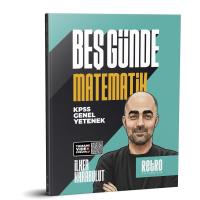 Retro Yayıncılık KPSS Genel Kültür Matematik Beş Günde Kamp