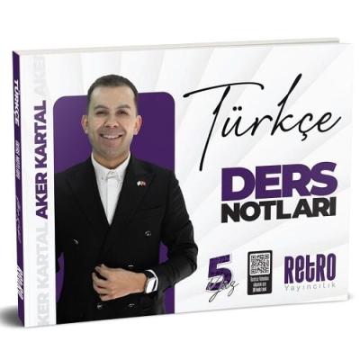 Retro Yayıncılık KPSS Türkçe 5 Yüz Ders Notları