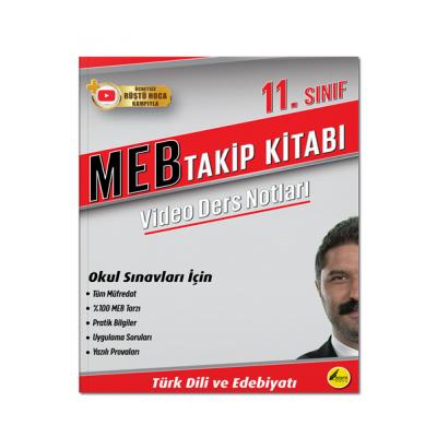 Rüştü Hoca 11. Sınıf Türk Dili ve Edebiyatı MEB Takip Kitabı