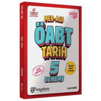 Saydam Yayınları 2025 ÖABT MEB-AGS Tarih Öğretmenliği 5 Deneme Çözümlü - Hanifi Demir