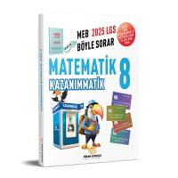 Sinan Kuzucu Yayınları 2025 LGS 8. Sınıf Matematik KAZANIMMATİK Soru Bankası