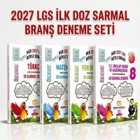 Sinan Kuzucu LGS 8. Sınıf MEB BÖYLE SORAR SARMAL BRANŞ DENEME SETİ İlk Doz (4 Kitap)