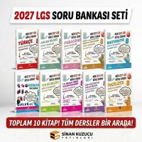 Sinan Kuzucu 2027 LGS 8. Sınıf  MEB BÖYLE SORAR SORU BANKASI SETİ (10 Kitap)