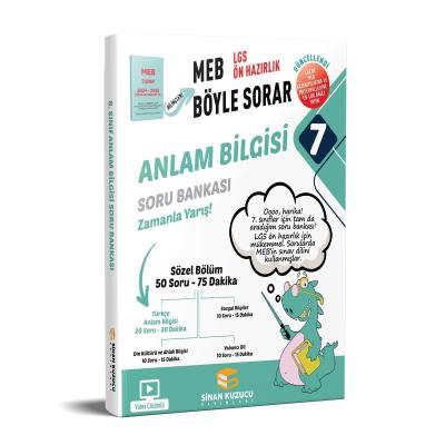 Sinan Kuzucu Yayınları 7. Sınıf  Anlam Bilgisi Soru Bankası