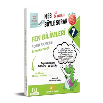 Sinan Kuzucu Yayınları 7. Sınıf Fen Bilimleri Soru Bankası