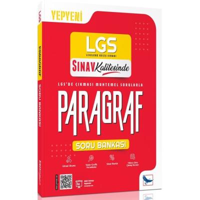 Sınav Yayınları LGS 8. Sınıf  Paragraf Sınav Kalitesinde Soru Bankası