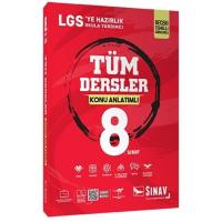 Sınav Yayınları LGS 8. Sınıf  Tüm Dersler Konu Anlatımlı