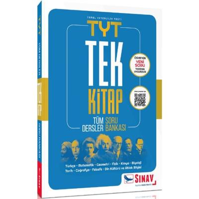 Sınav Yayınları TYT Tüm Dersler Tek Kitap Soru Bankası
