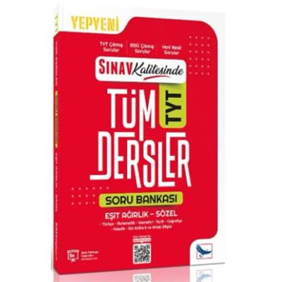 Sınav Yayınları Sınav Kalitesinde TYT Eşit Ağırlık Sözel Tüm Dersler Soru Bankası