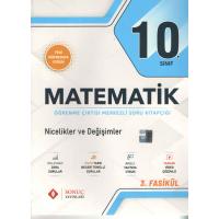Sonuç Yayınları  10. Sınıf Matematik Nicelikler ve Değişimler 3. Fasikül