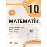 Sonuç Yayınları 10. Sınıf Matematik Sayma Algoritma ve Bilişim Analitik İnceleme Veriden Olasılığa 4. Fasikül