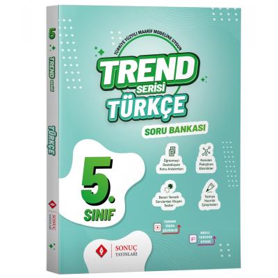 Sonuç Yayınları Trend Serisi 5. Sınıf  Türkçe Soru Bankası