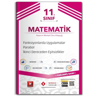 Sonuç Yayınları 11. Sınıf Matematik Fonksiyonlarda Uygulamalar Parabol 2. Dereceden Eşitsizlikler Soru Bankası