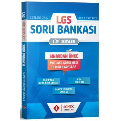 Sonuç Yayınları Lgs 8. Sınıf Tüm Dersler Soru Bankası 
