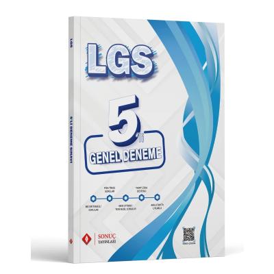 Sonuç Yayınları LGS 8. Sınıf Tüm Dersler 5 Genel Deneme