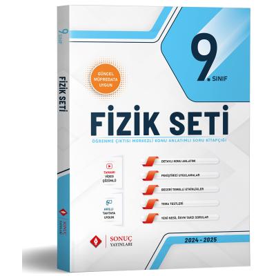 Sonuç Yayınları 9. Sınıf 2025 Fizik Seti