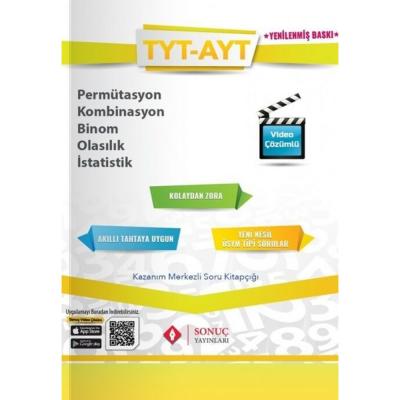 Sonuç Yayınları Tyt Ayt Permütasyon Kombinasyon Binom Olasılık