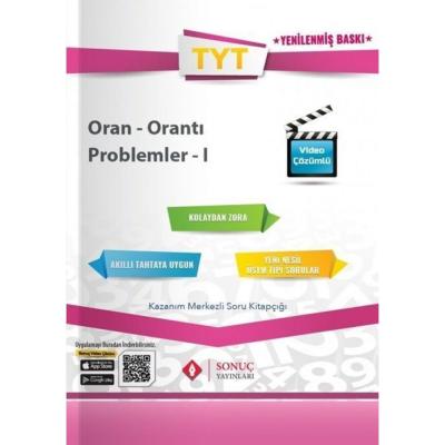 Sonuç Yayınları Tyt Oranorantı Problemler 1 Fasikülü