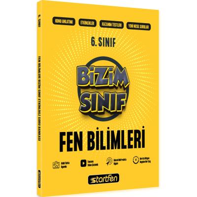 Startfen Yayınları 6. Sınıf Bizim Sınıf Fen Bilimleri