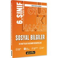 Startfen Yayınları 6. Sınıf Sosyal Bilgiler 32 Hamle Kazanım Denemeleri