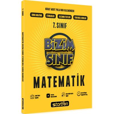 Startfen Yayınları 7. Sınıf Bizim Sınıf Matematik 