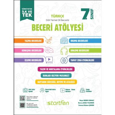 Startfen Yayınları 7. Sınıf Türkçe Beceri Atölyesi
