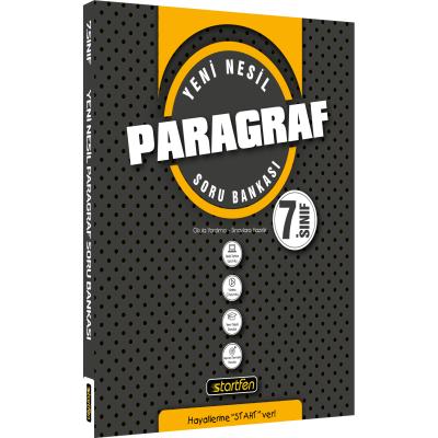 Startfen Yayınları 7. Sınıf Yeni Nesil Paragraf Soru Bankası