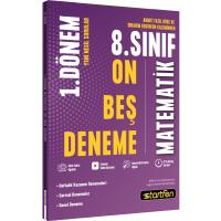 Startfen Yayınları LGS 8. Sınıf  1. Dönem 15 Matematik Denemeleri