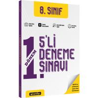 Startfen Yayınları LGS 8. Sınıf  1. Dönem 5 Genel Deneme 