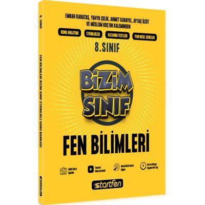 Startfen Yayınları Lgs 8. Sınıf Bizim Sınıf Fen Bilimleri