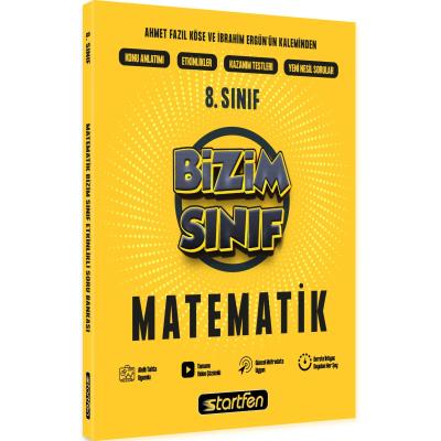 Startfen Yayınları Lgs 8. Sınıf Bizim Sınıf Matematik
