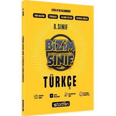 Startfen Yayınları Lgs 8. Sınıf Bizim Sınıf Türkçe