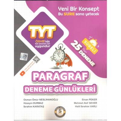 Süre Yayınları TYT Paragraf 25 Deneme Günlükleri