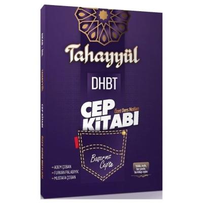 Tahayyül Yayınları DHBT Cep Kitabı Özet Ders Notları - Mustafa Çoban, Adem Çoban, Furkan Palabıyık