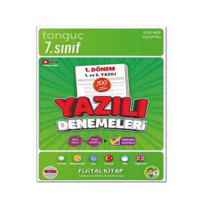 Tonguç Akademi 7. Sınıf Yazılı Denemeleri 1. Dönem 1 ve 2. Yazılı
