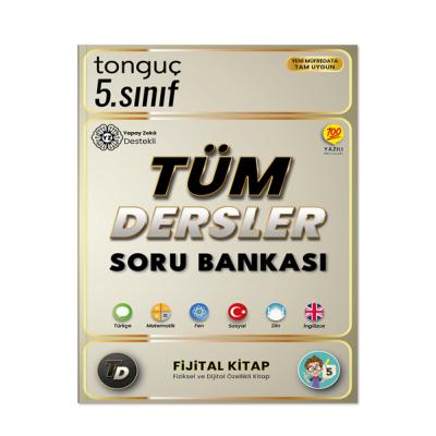 Tonguç Akademi 5. Sınıf 2025 Tüm Dersler Soru Bankası