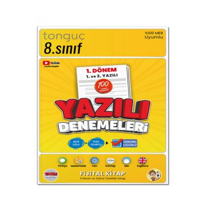 Tonguç Akademi LGS 8. Sınıf Yazılı Denemeleri 1. Dönem 1 ve 2. Yazılı