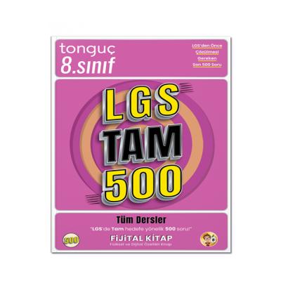 Tonguç Akademi LGS 8. Sınıf Tam 500 Soru Bankası