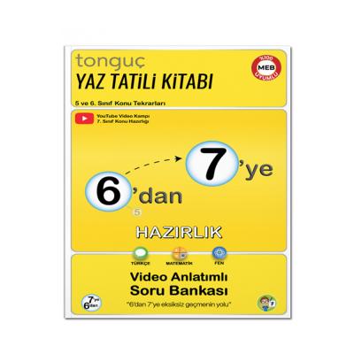 Tonguç Akademi 6'dan 7'ye Hazırlık Kitabı